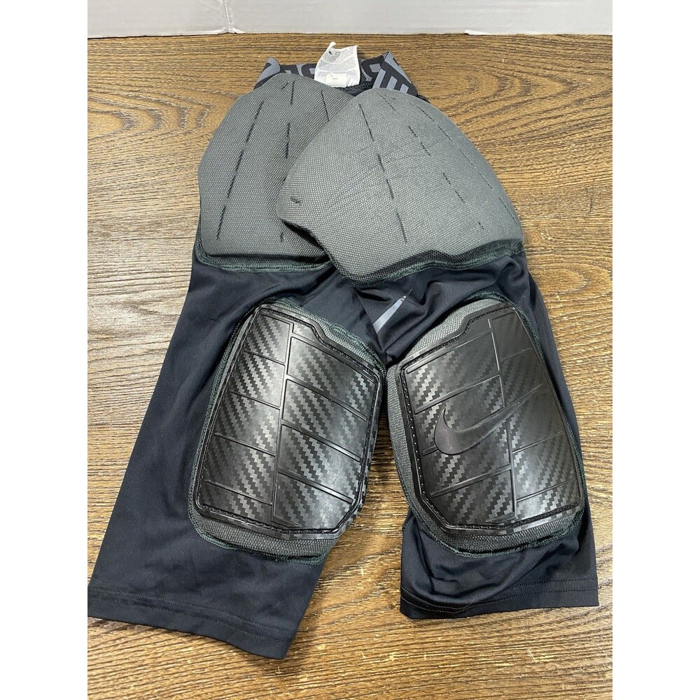 Nike Pro Shorts Black Hyperstrong Compression Padded Football Mens L 845718-010